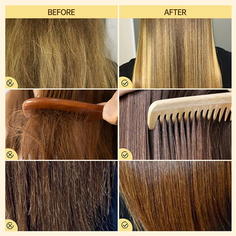 PURC 8 Seconds Hair Mask Professional Keratin Treatment Cream Smoothing Straightenig Soft Repair Damaged Frizz Hair