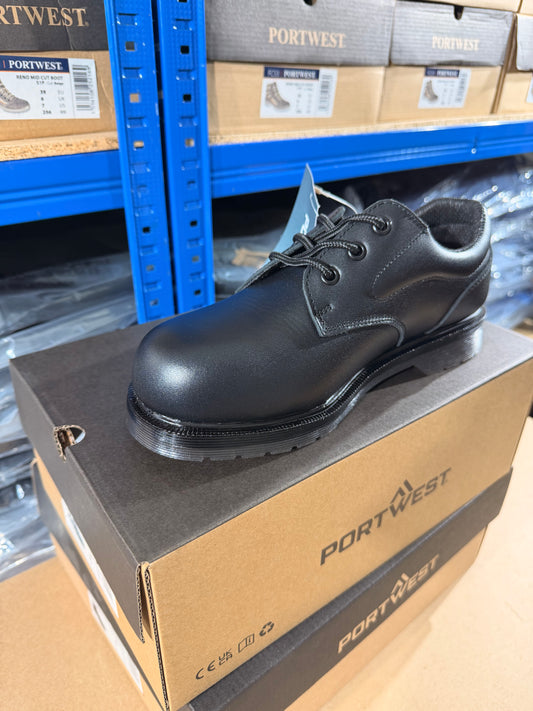 Baffalo Leather Air Cushion Safety Shoes - FW26 (6 UK)