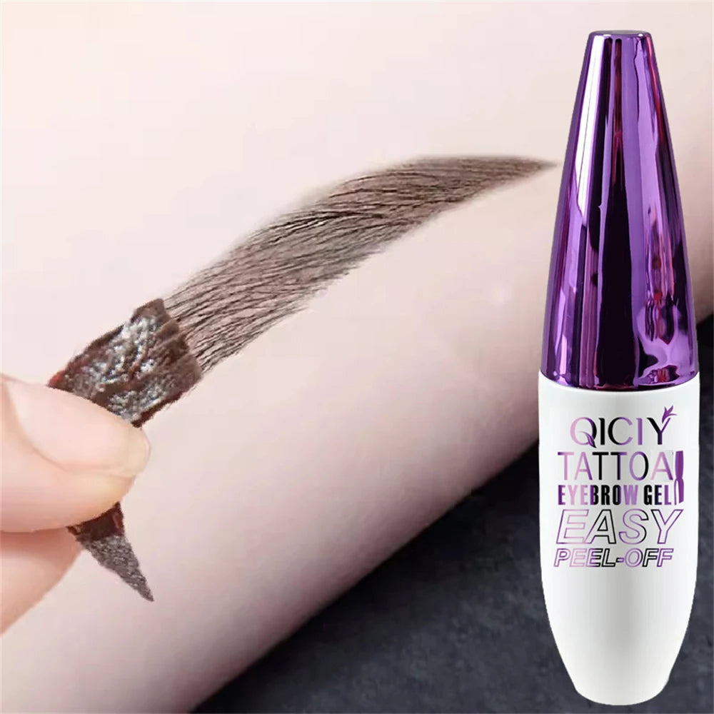 Tattoo Eyebrow Gel β Peel Off, 3-Day Lasting, Waterproof, Sweat & Smudge Resistant