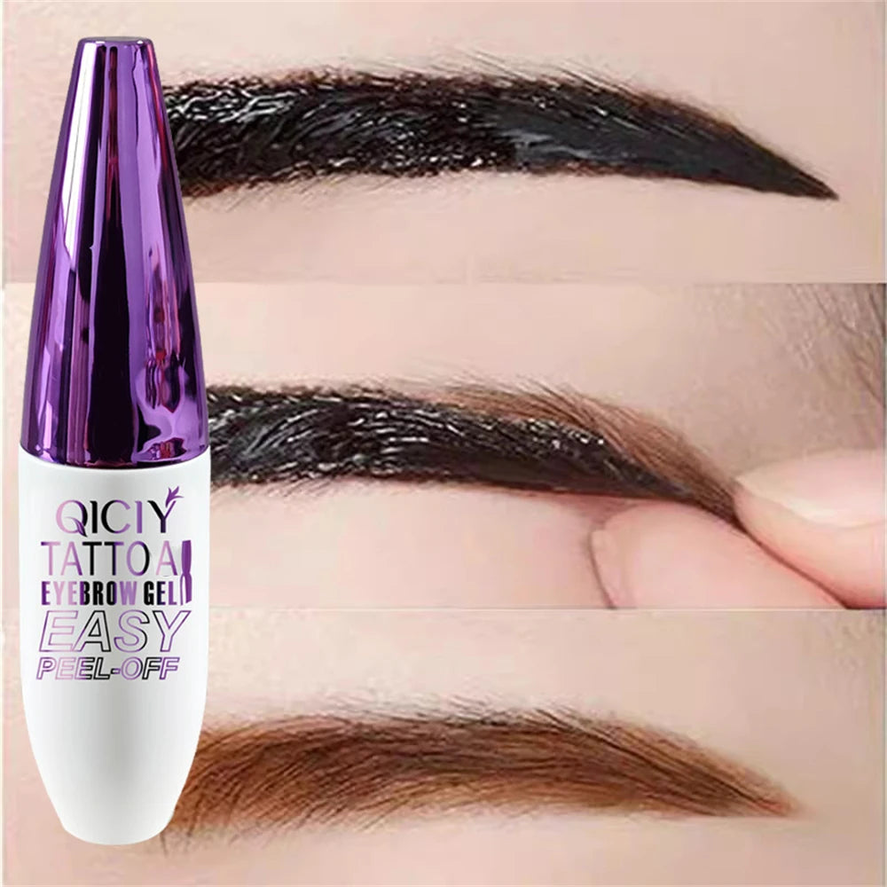 Tattoo Eyebrow Gel β Peel Off, 3-Day Lasting, Waterproof, Sweat & Smudge Resistant