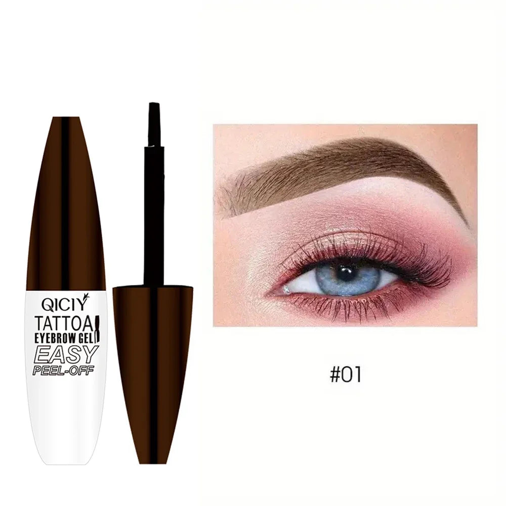 Tattoo Eyebrow Gel β Peel Off, 3-Day Lasting, Waterproof, Sweat & Smudge Resistant