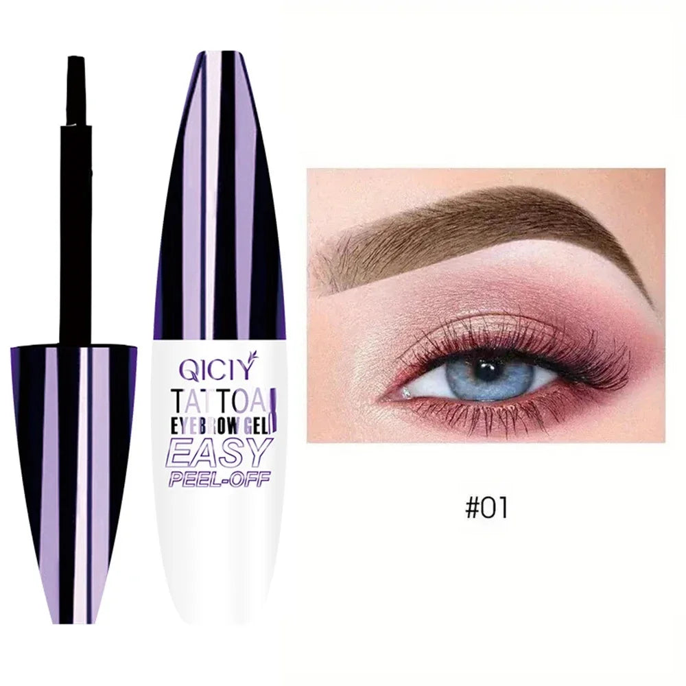 Tattoo Eyebrow Gel β Peel Off, 3-Day Lasting, Waterproof, Sweat & Smudge Resistant