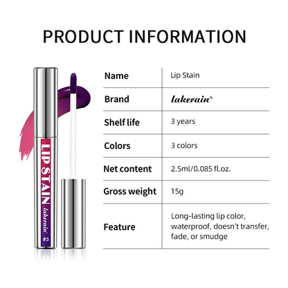 Waterproof Peel Off Tattoo Lip Gloss – Long Lasting Hydrating Lip Tint
