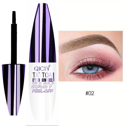 Tattoo Eyebrow Gel – Peel Off, 3-Day Lasting, Waterproof, Sweat & Smudge Resistant