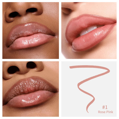 Waterproof Lip Liner Peel Off Tattoo Lip Gloss – Long Lasting Matte Lip Tint