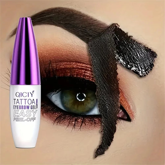 Tattoo Eyebrow Gel – Peel Off, 3-Day Lasting, Waterproof, Sweat & Smudge Resistant