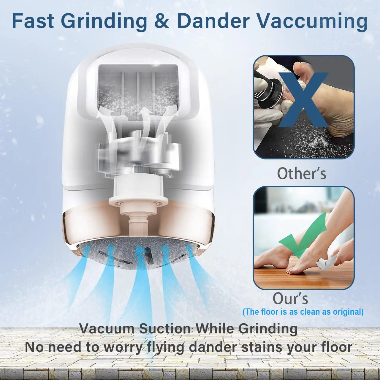 Pedicure Machine Callus Remover Pedicure Tools Professional Foot Dead Skin Remover Foot Grinder Electric Foot Grinder Elec